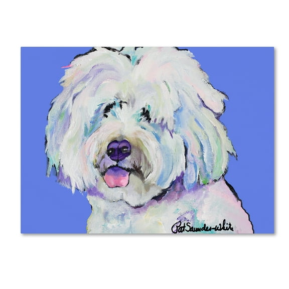 Trademark Fine Art 'Champ' Canvas Art by Pat Saunders-White