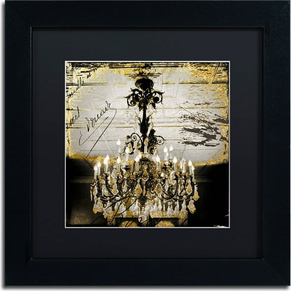 Trademark Fine Art "Chand 1" Canvas Art by Color Bakery, Black Matte, Black Frame