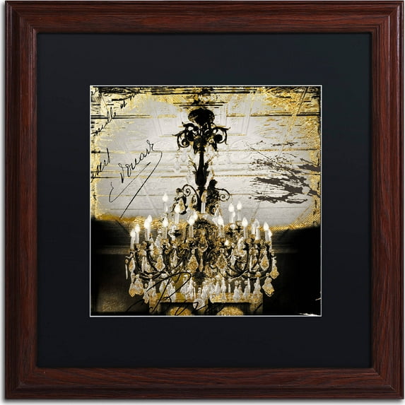 Trademark Fine Art "Chand 1" Canvas Art by Color Bakery, Black Matte, Wood Frame