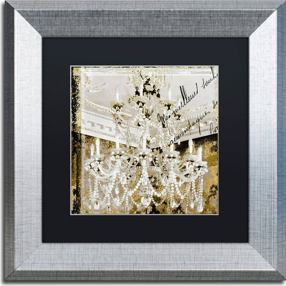 Trademark Fine Art "Chand 2" Canvas Art by Color Bakery, Black Matte, Silver Frame