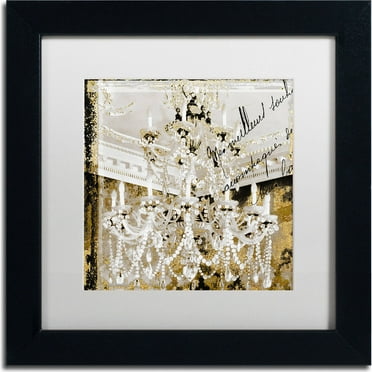 Trademark Fine Art "Chand 2" Canvas Art by Color Bakery, White Matte, Black Frame
