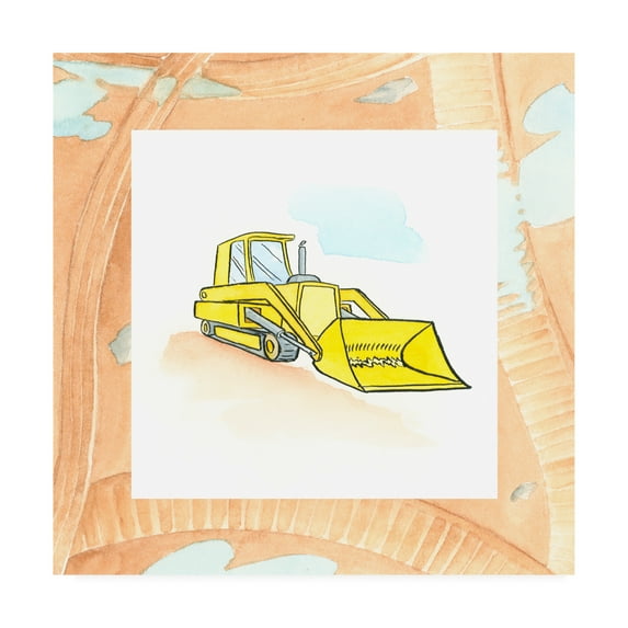 Trademark Fine Art 'Charlies Loader Childrens Art' Canvas Art by Charles Swinford