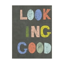 Trademark Fine Art 'Chat III' Canvas Art by Chariklia Zarris