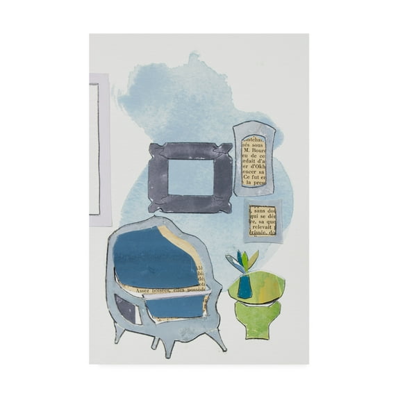 Trademark Fine Art 'Chateau Interior I' Canvas Art by Rob Delamater