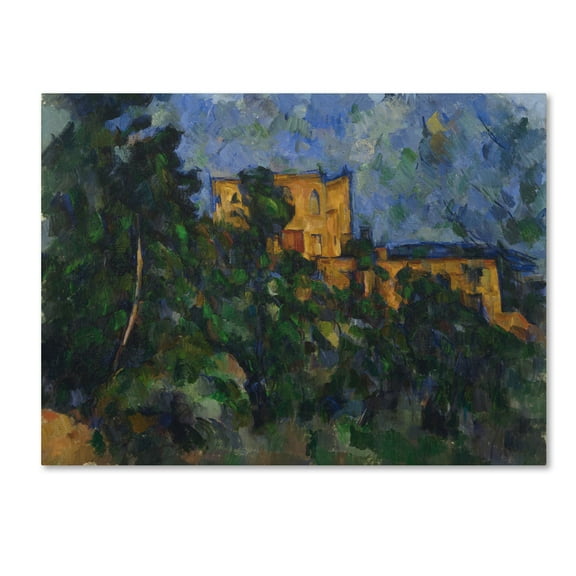 Trademark Fine Art 'Chateau Noir' Canvas Art by Cezanne