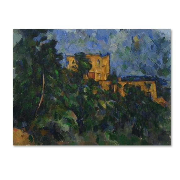 Trademark Fine Art 'Chateau Noir' Canvas Art by Cezanne