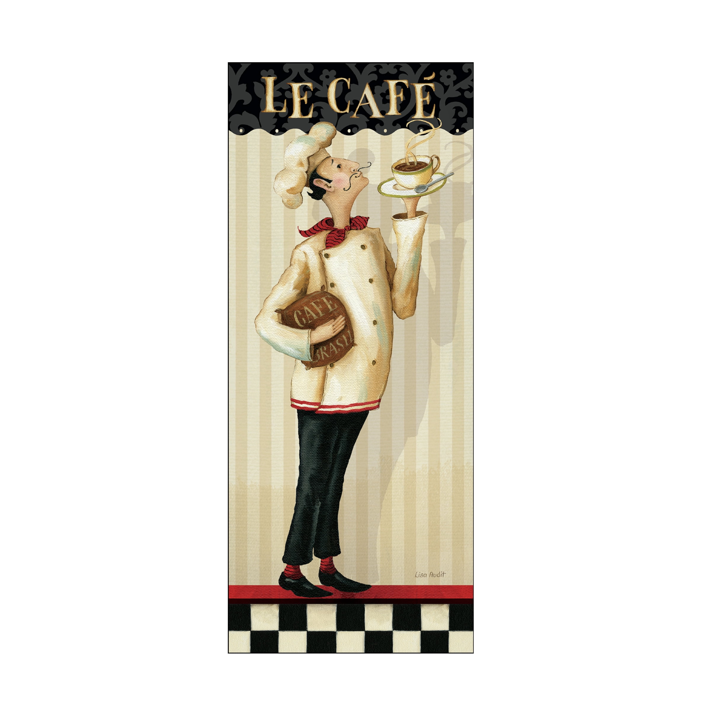 Trademark Fine Art Lisa Audit Chef's Masterpiece II Canvas Wall Art - 20x47