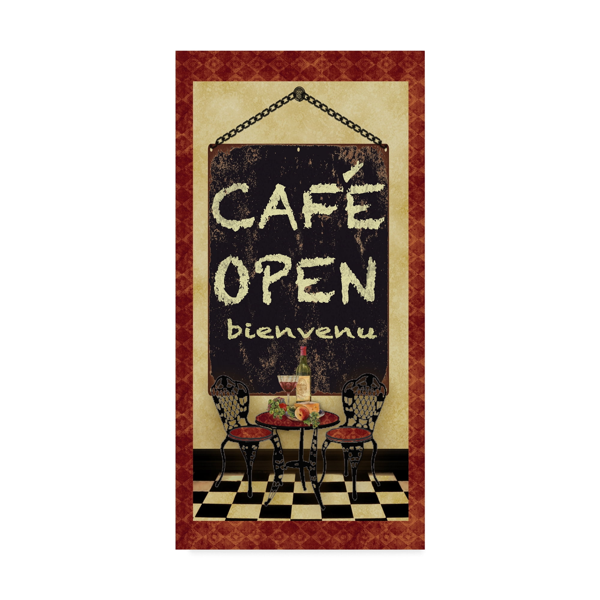 Trademark Fine Art 'Chefs 2' Canvas Art by Jean Plout