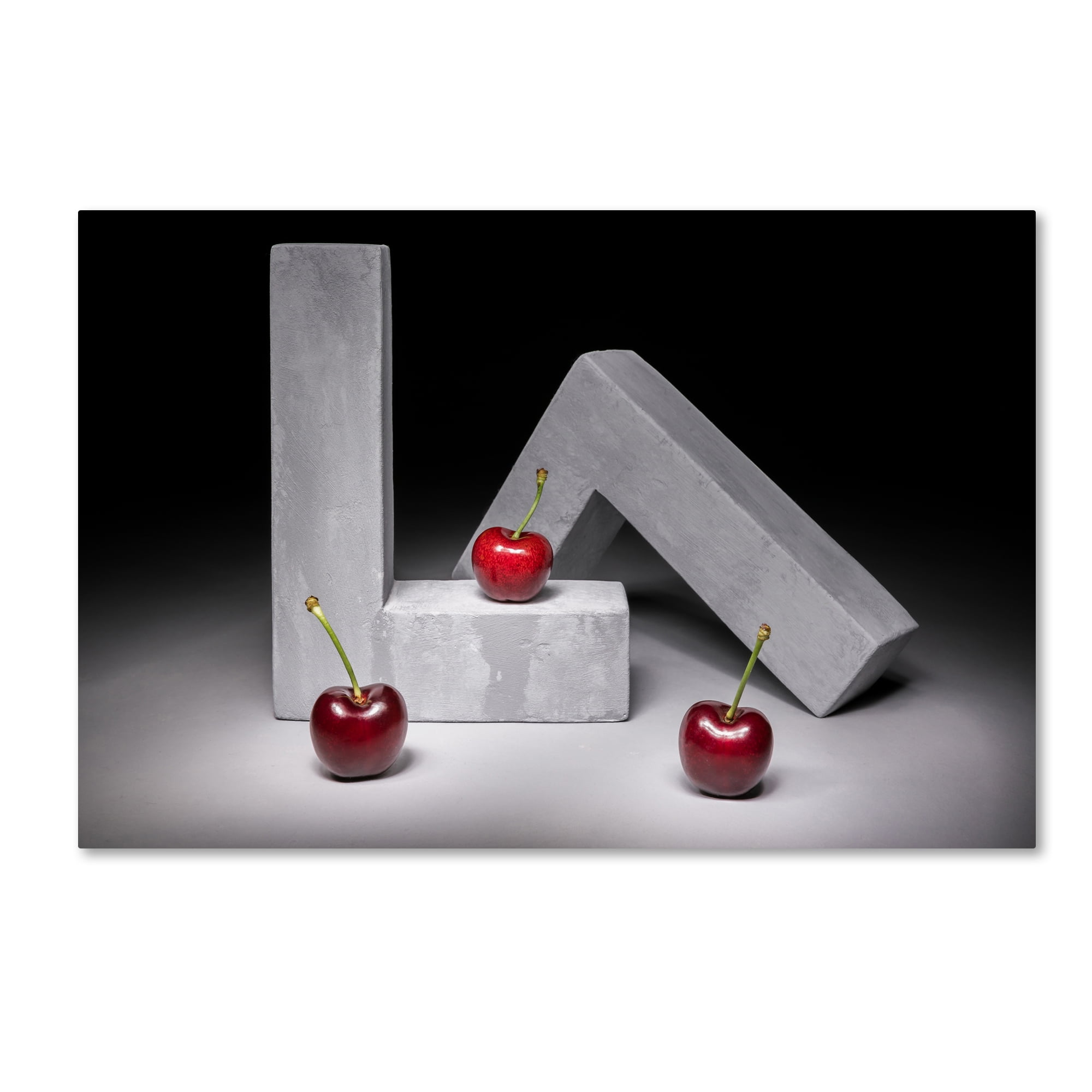 Trademark Fine Art 'Cherries' Canvas Art by Christophe Verot