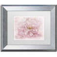 thumbnail image 1 of Trademark Fine Art 'Cherry Blossom' Canvas Art by Cora Niele, White Matte, Silver Frame, 1 of 1