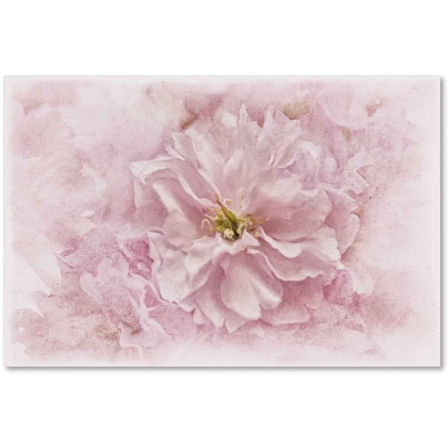 Cherry Blossom 12 x 19 Pink Canvas Art