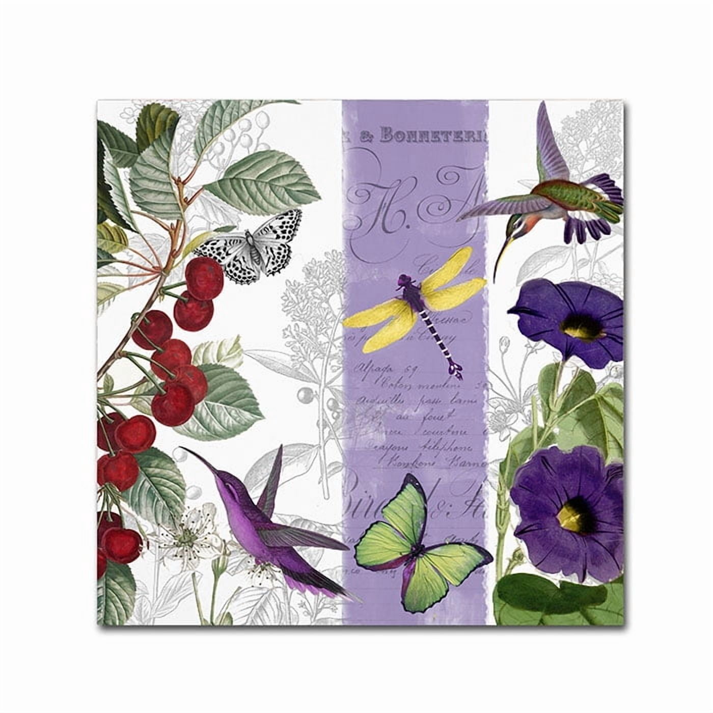Trademark Fine Art "Cherry Picked I" Canvas Art by Color Bakery