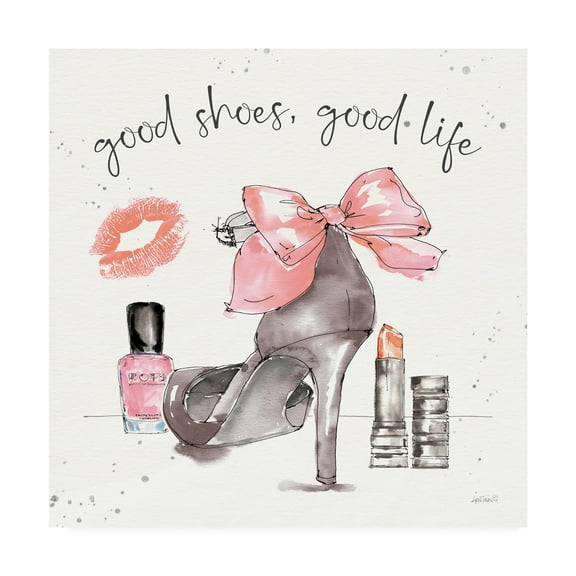 Trademark Fine Art 'Chic Accents III' Canvas Art by Anne Tavoletti