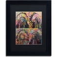 thumbnail image 1 of Trademark Fine Art "Chiefs Quadrant" Canvas Art by Dean Russo, Black Matte, Black Frame, 1 of 4