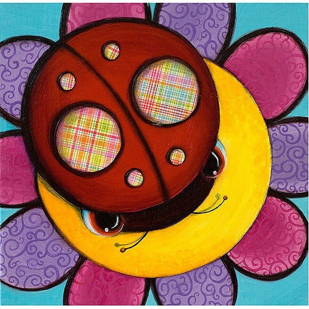 Trademark Fine Art Children's Art Canvas Art ' Little Lady ' by Sylvia Masek