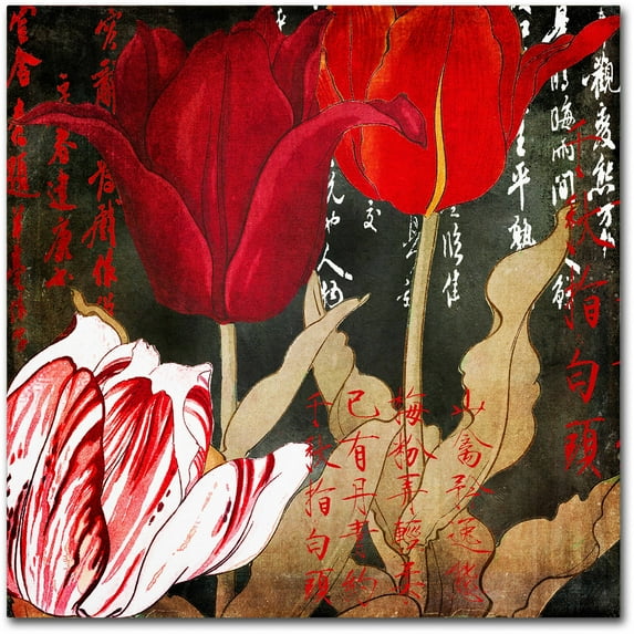 Trademark Fine Art "China Red II" Canvas Art by Color Bakery