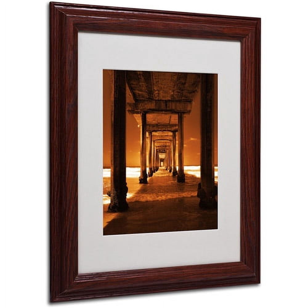 Trademark Fine Art 'Chocolate Bar' 16' x 20' Wood Frame Art