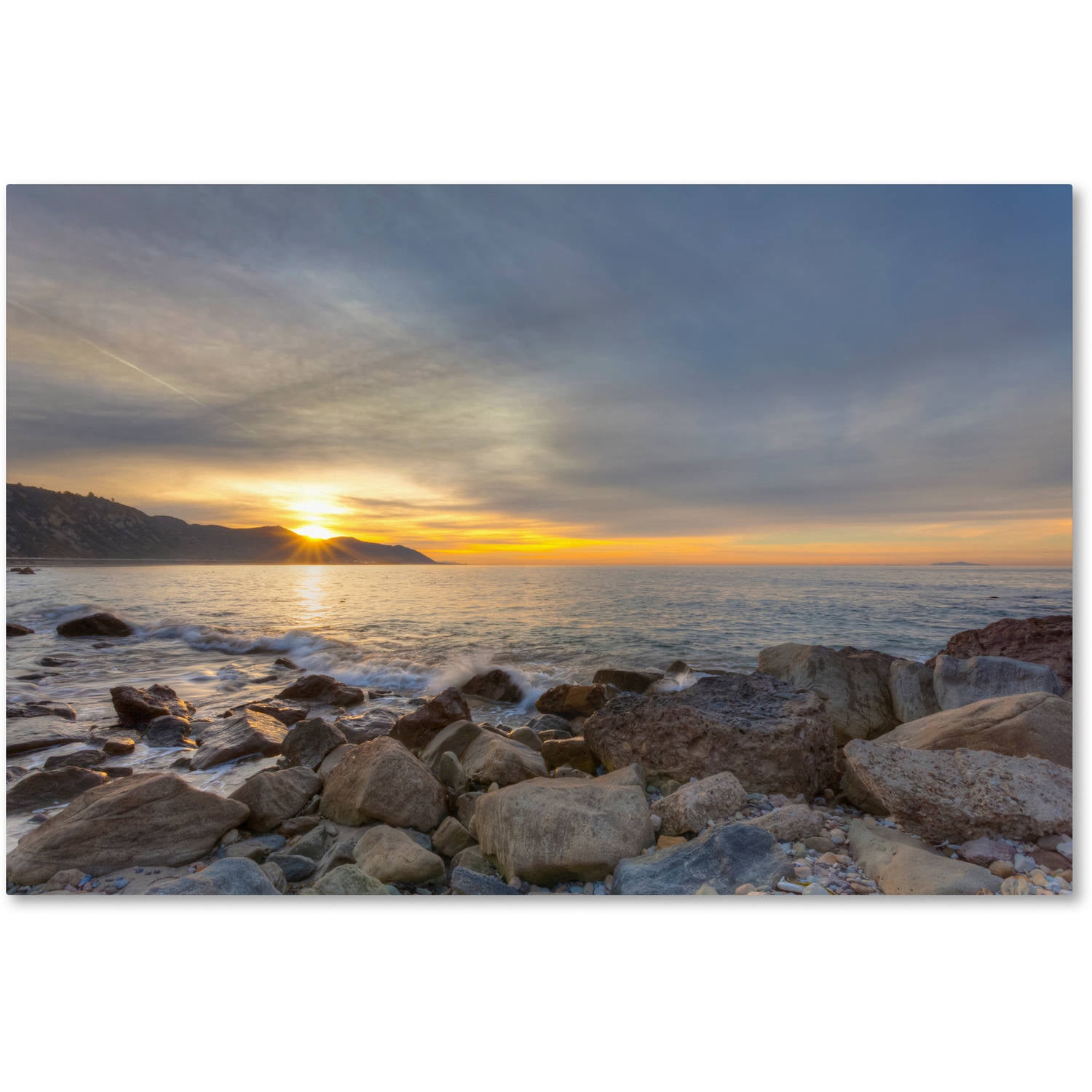 Trademark Fine Art Chris Moyer 'Breaking Day' 12 x 19 (ALI0761-C1219GG)