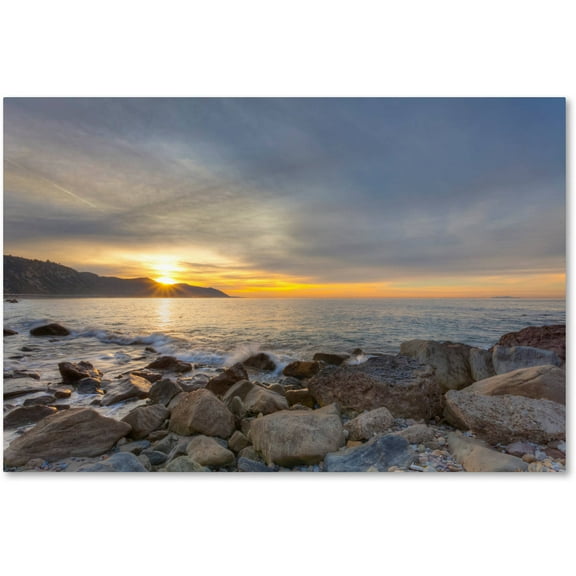 Trademark Fine Art Chris Moyer 'Breaking Day' 12 x 19 (ALI0761-C1219GG)