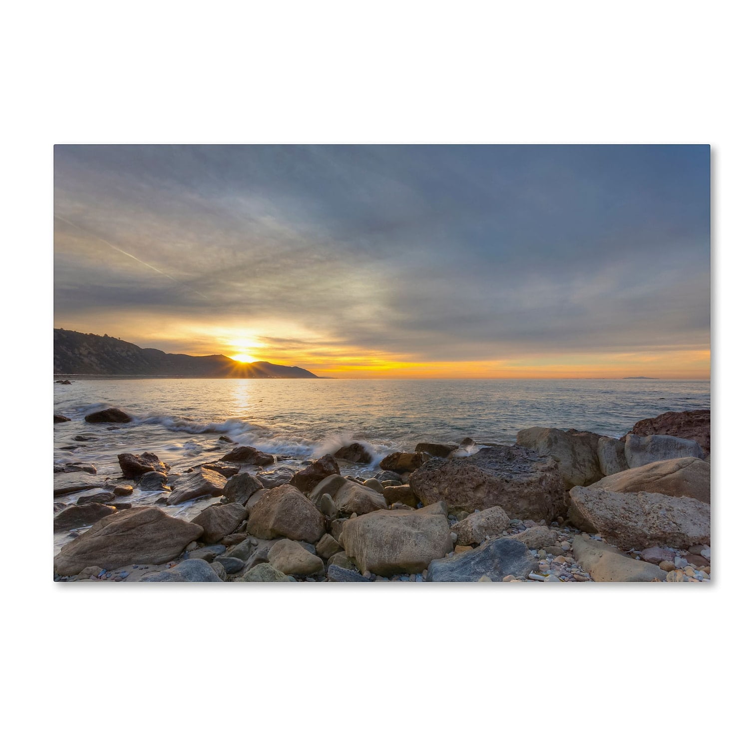 Trademark Fine Art Chris Moyer 'Breaking Day' 22 x 32 (ALI0761-C2232GG)