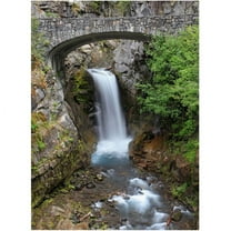 Trademark Fine Art "Christine Falls Rainier" Canvas Art by Pierre Leclerc