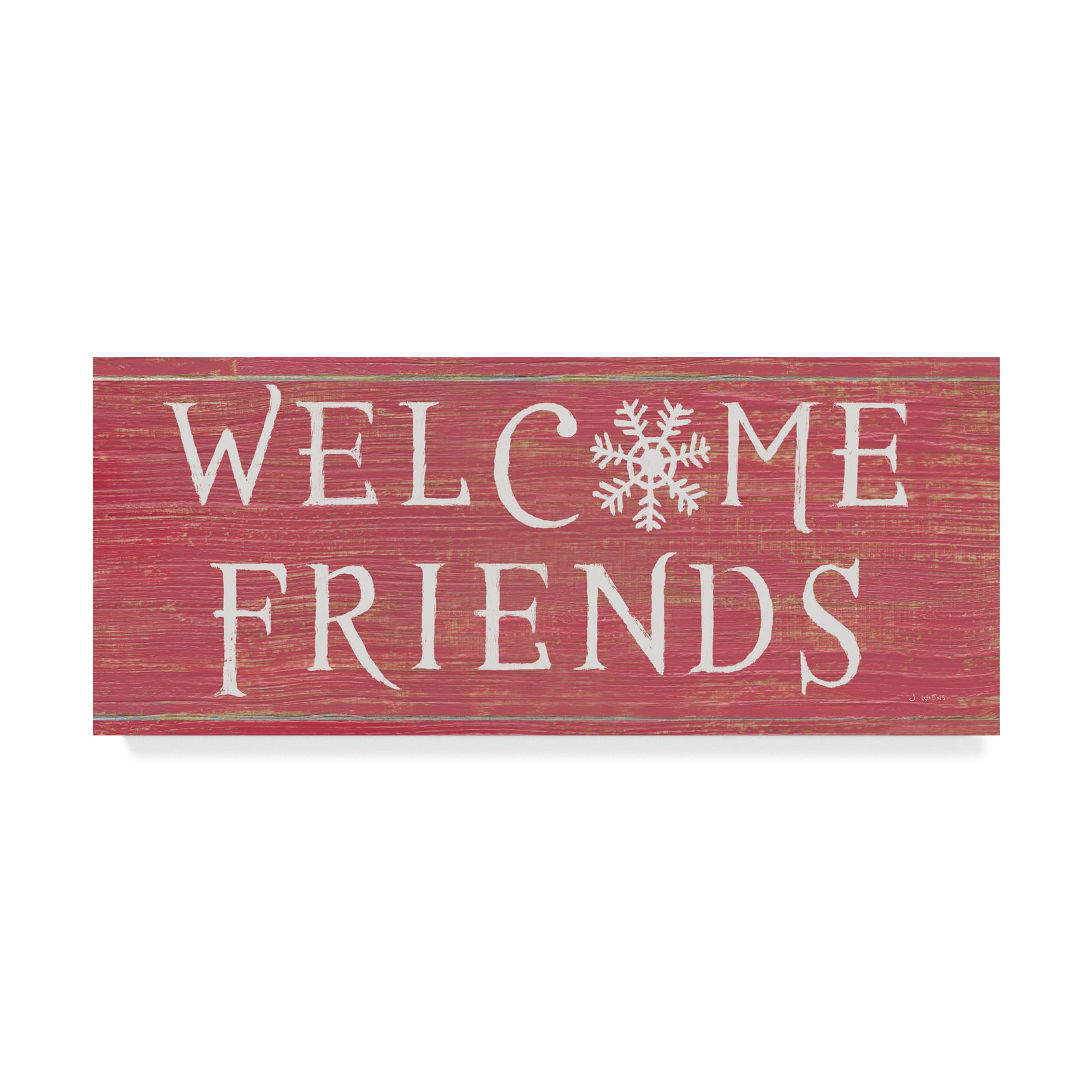 Trademark Fine Art 'Christmas Affinity II Red' Canvas Art by James Wiens