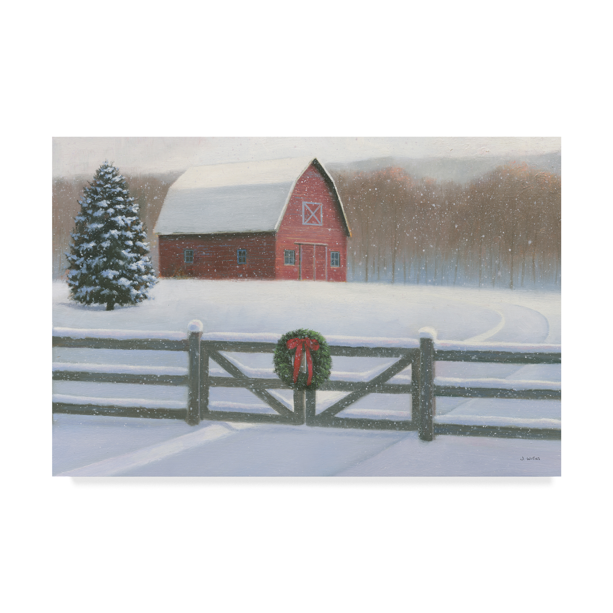 Trademark Fine Art 'Christmas Affinity VI' Canvas Art by James Wiens
