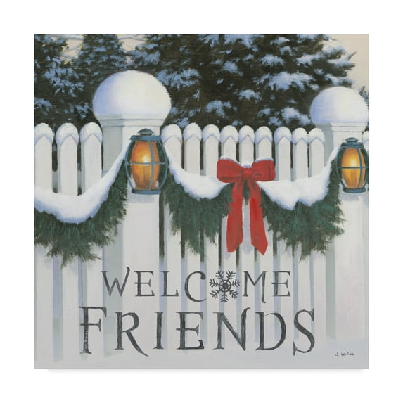 Trademark Fine Art 'Christmas Affinity VIII' Canvas Art by James Wiens