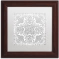 thumbnail image 1 of Trademark Fine Art "Christmas Angels" Canvas Art by Hello Angel, White Matte, Wood Frame, 1 of 4