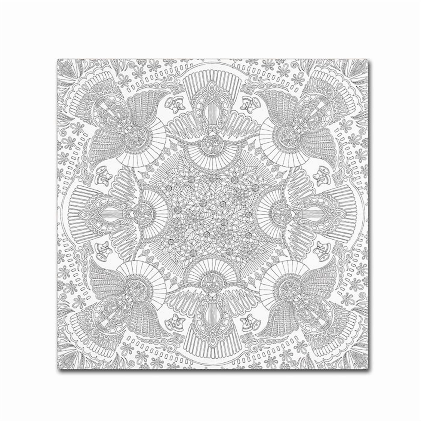 Trademark Fine Art "Christmas Angels" Canvas Art by Hello Angel