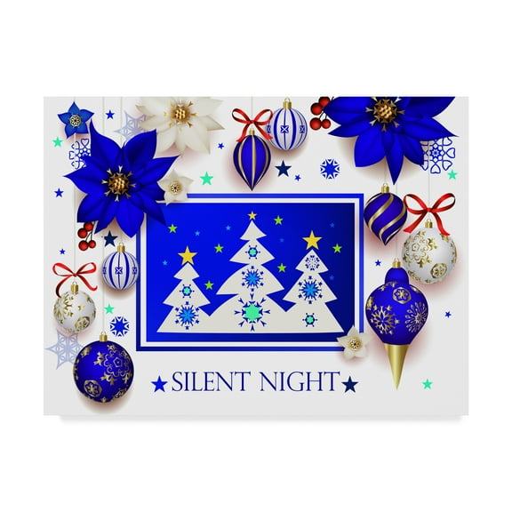 Trademark Fine Art 'Christmas Bright Composition 2' Canvas Art by Maria Rytova