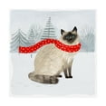 thumbnail image 1 of Trademark Fine Art 'Christmas Cats And Dogs III' Canvas Art by Victoria Borges, 1 of 3