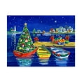 thumbnail image 1 of Trademark Fine Art 'Christmas Dock' Canvas Art by Geraldine Aikman, 1 of 3