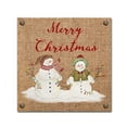 thumbnail image 1 of Trademark Fine Art 'Christmas On Burlap 1' Canvas Art by Jean Plout, 1 of 3