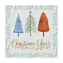 Trademark Fine Art 'Christmas Tree Whimsy IV' Canvas Art by Grace Popp