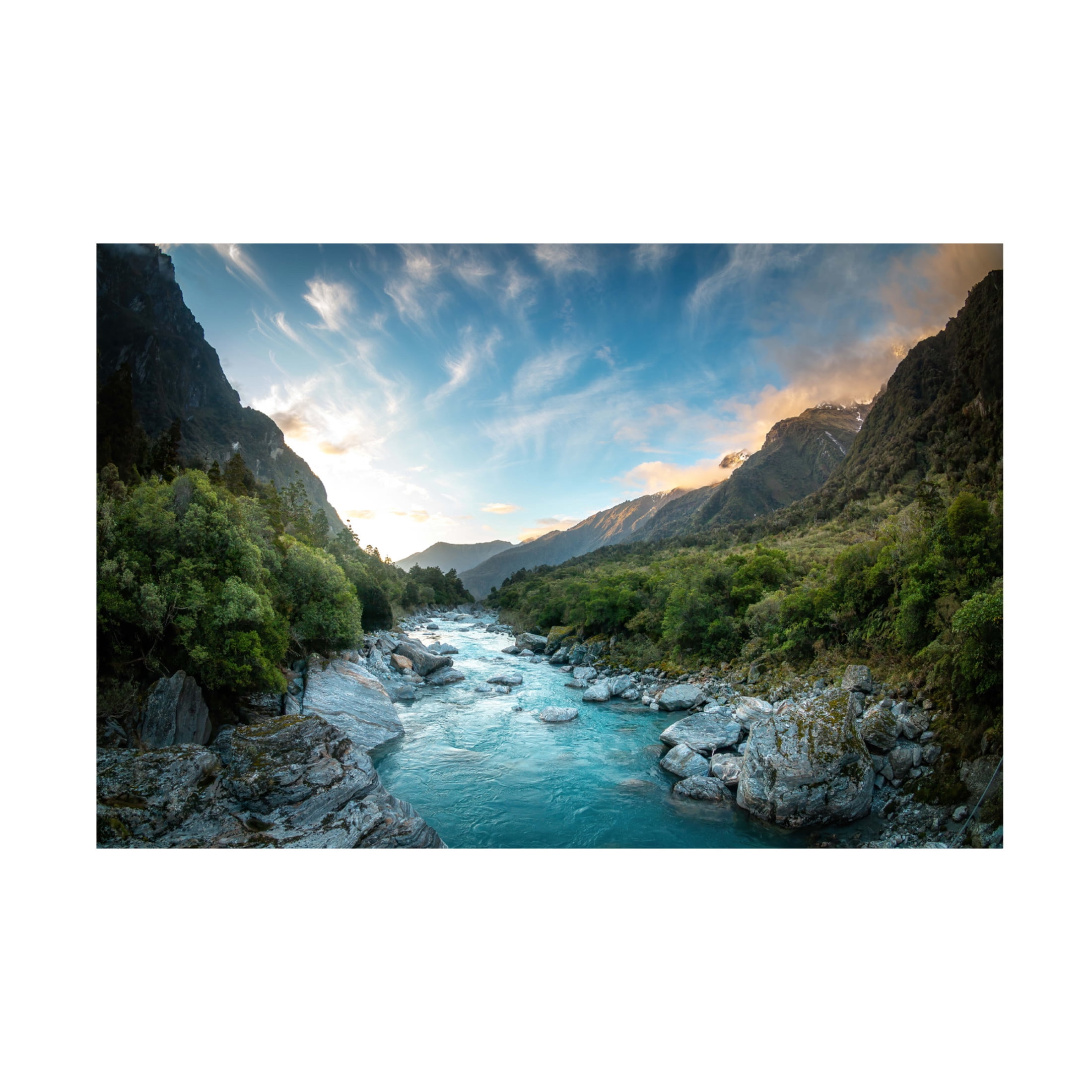 Trademark Fine Art Christoph Schaarschmidt copland river Canvas Wall Art