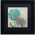 thumbnail image 1 of Trademark Fine Art "Chrysanthemums I" Canvas Art by Wellington Studio, Black Matte, Black Frame, 1 of 5