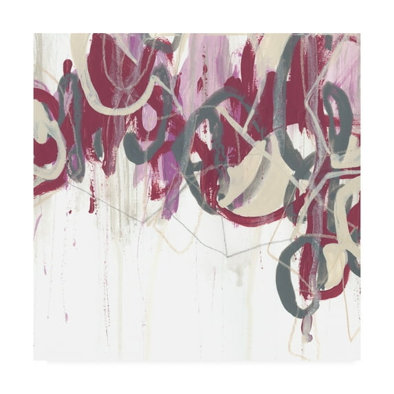 Trademark Fine Art 'Chrystalline Structure II' Canvas Art by June Erica Vess