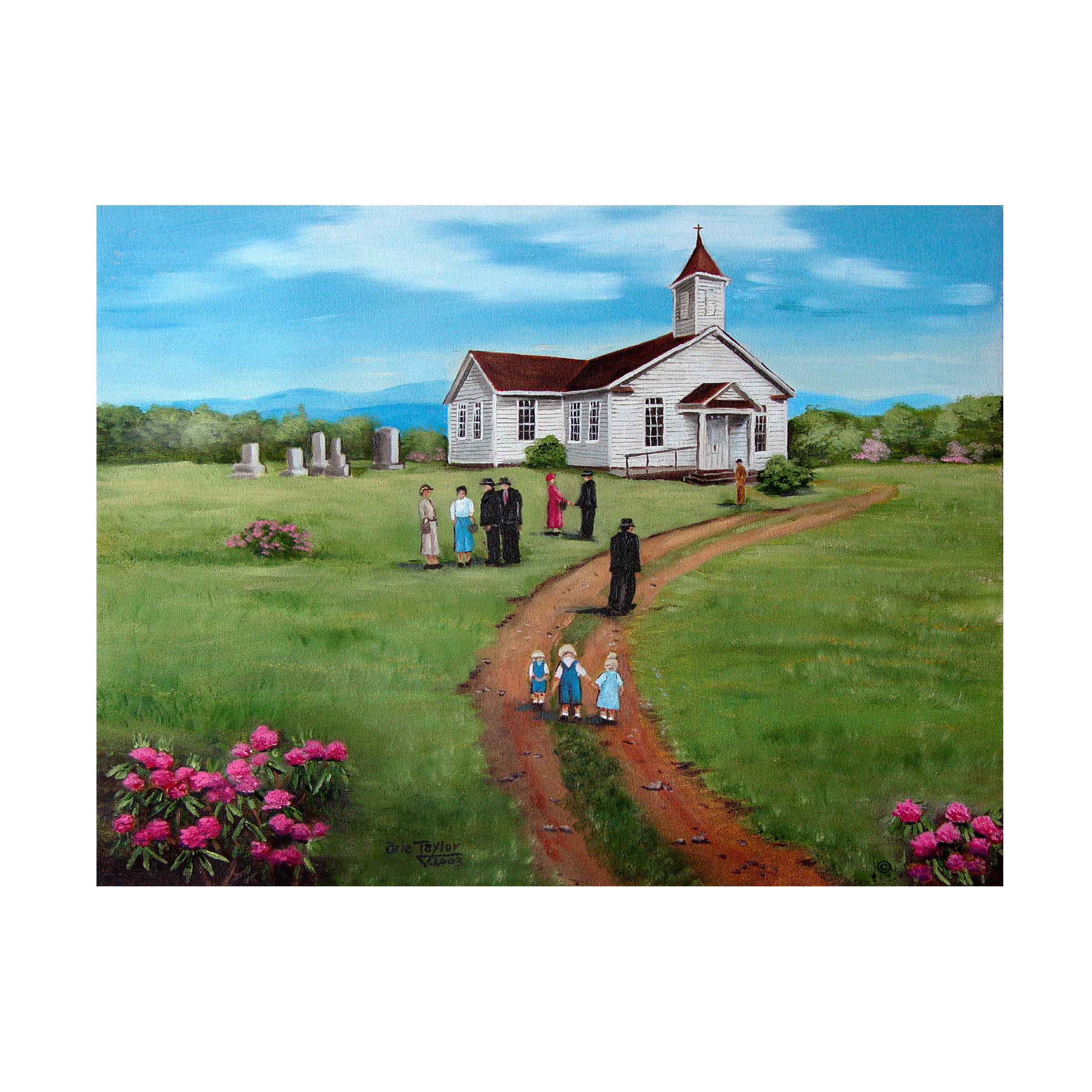 Trademark Fine Art 'Church Unknown' Canvas Art by Arie Reinhardt Taylor
