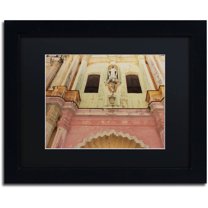Trademark Fine Art 'Church in Havana' Canvas Art by Masters Fine Art, Black Matte, Black Frame
