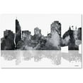 thumbnail image 1 of Trademark Fine Art "Cincinatti Ohio Skyline BG-1" Canvas Art by Marlene Watson, 1 of 3