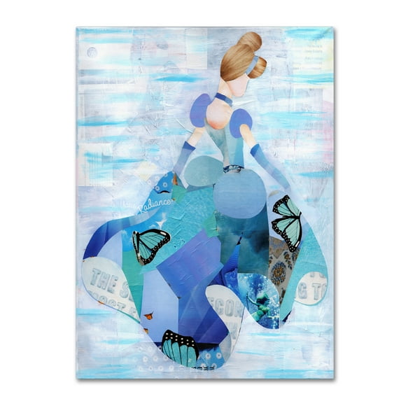 Trademark Fine Art 'Cinderella' Canvas Art by Artpoptart