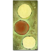Trademark Fine Art "Circle Abstract" Canvas Art by Nicole Dietz