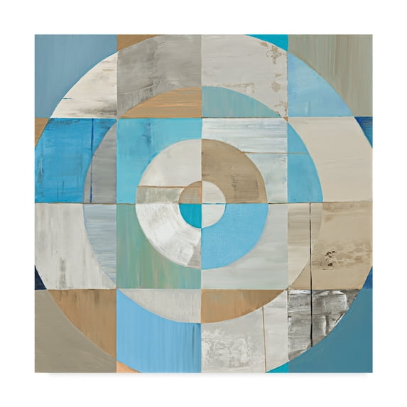 Trademark Fine Art 'Circle Center II' Canvas Art by Julie Joy