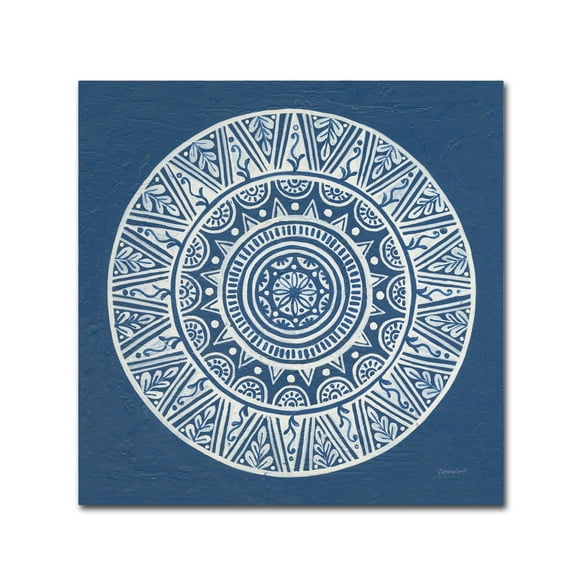Trademark Fine Art 'Circle Designs III' Canvas Art by Kathrine Lovell