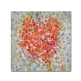 thumbnail image 1 of Trademark Fine Art 'Circle of Hearts' Canvas Art by Danhui Nai, 1 of 3