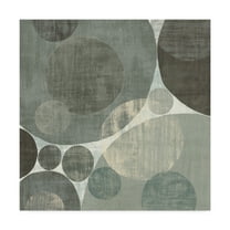 Trademark Fine Art 'Circulation I Blue and Grey' Canvas Art by Michael Mullan