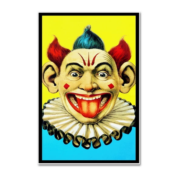 Trademark Fine Art 'Circus 19' Canvas Art by Vintage Lavoie