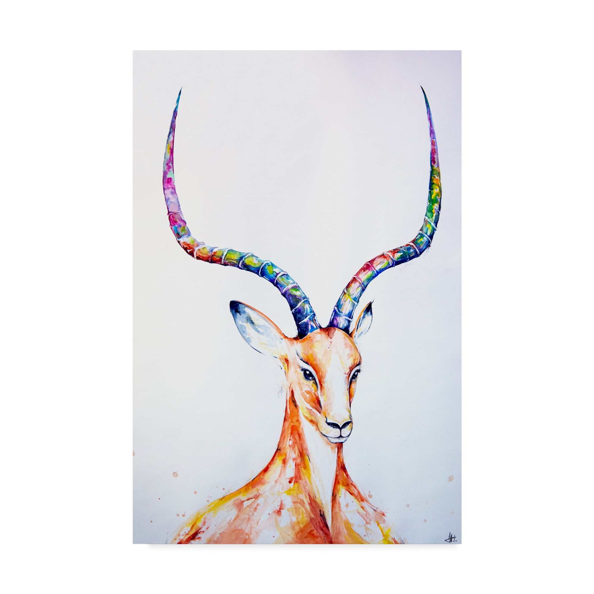 Trademark Fine Art 'Citadel' Canvas Art by Marc Allante