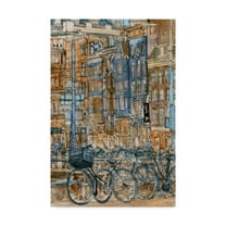 Trademark Fine Art 'City Scene I' Canvas Art by Melissa Wang